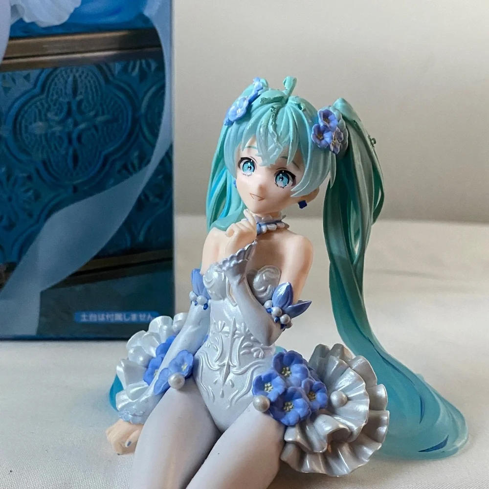 ⚡️SALE!! Hatsune Miku Flower Fairy Nemophila Figure - Picture 5 of 12